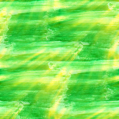 Image showing sunlight watercolor seamless green texture background abstract c