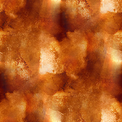 Image showing art avant-garde hand paint brown background seamless wallpaper w