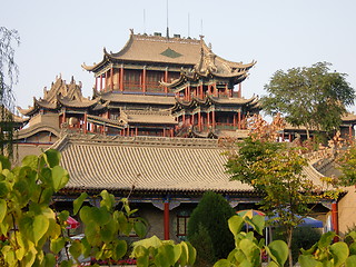 Image showing chinese monastery