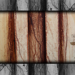 Image showing paint texture brown background old grunge iron dirty metal rust