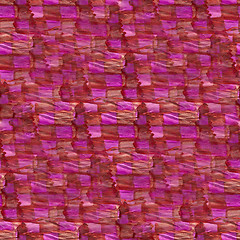 Image showing ornament grunge texture, watercolor pink, brown, square, hive or