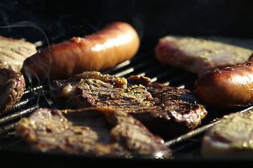 Image showing BBQ food