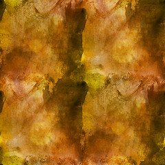 Image showing art brown avant-garde hand paint background seamless wallpaper w