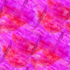 Image showing background seamless water abstract pink purple watercolor design