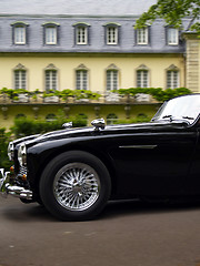 Image showing classic car and architecture