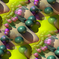 Image showing chemistry seamless micro molecular technical