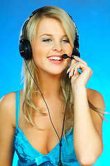 Image showing Call Centre Agent