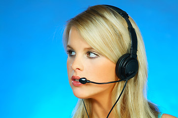 Image showing Call Centre Agent