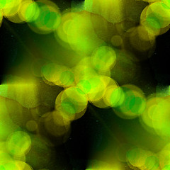 Image showing sunlight watercolor green abstract background paint color blob d