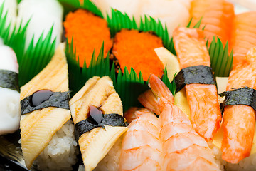 Image showing Assorted sushi box