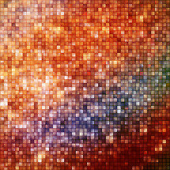 Image showing Glitters on a soft blurred background. EPS 10