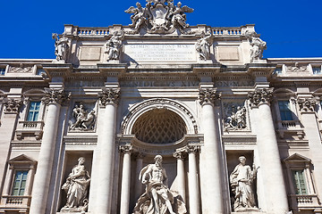 Image showing Fountain di Trevi