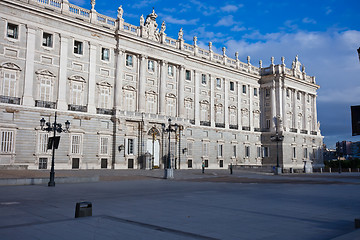 Image showing Royal Palace in Madrid