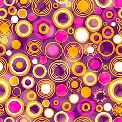 Image showing Seamless violet pattern