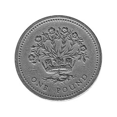 Image showing British pound coin