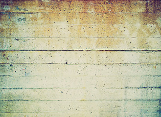 Image showing Retro look Concrete picture