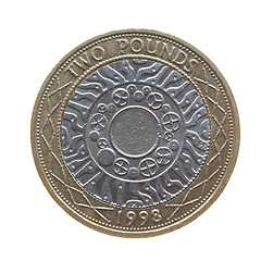 Image showing Coin isolated