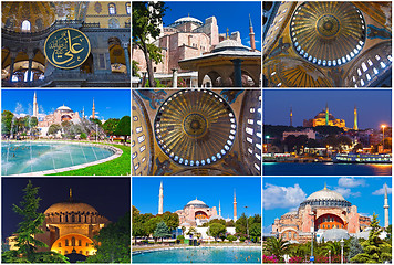 Image showing Hagia Sophia in Istanbul