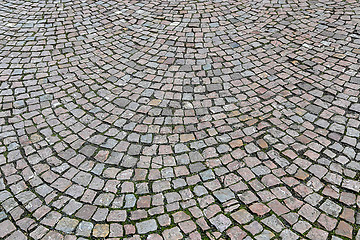 Image showing Cobbled street