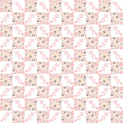 Image showing seamless bubble dots pattern