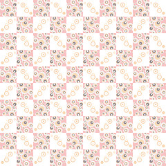 Image showing seamless bubble dots pattern