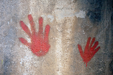 Image showing hands tracks