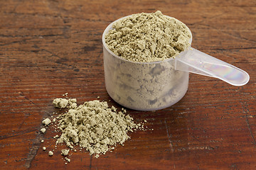 Image showing kelp seaweed powder