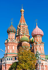 Image showing Saint Basil Cathedral  in Moscow