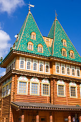 Image showing Wooden palace in Russia