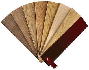 Image showing Hardwood Color Swatch