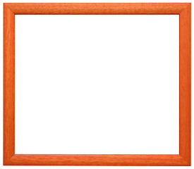 Image showing Orange frame cutout