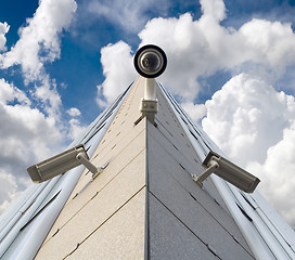 Image showing Security cameras