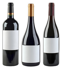 Image showing Wine Bottles Template