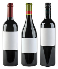 Image showing Wine Bottles Template