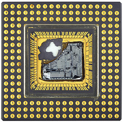 Image showing Broken Central Processor Unit