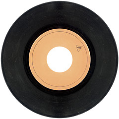 Image showing 45rpm Vinyl record cutout