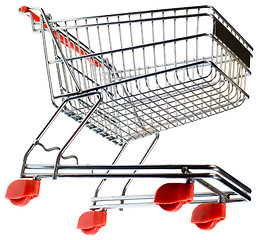 Image showing Supermarket Pushcart Cutout