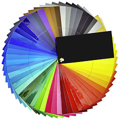 Image showing Color Swatch Cutout