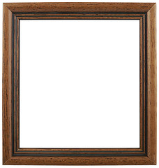 Image showing Wooden Picture Frame Cutout