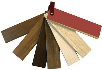 Image showing Color Swatch for Flooring Cutout