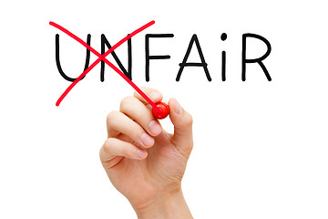 Image showing Fair Not Unfair