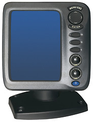 Image showing Fishfinder cutout