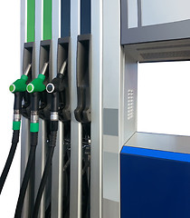 Image showing Gasoline Nozzles Cutout