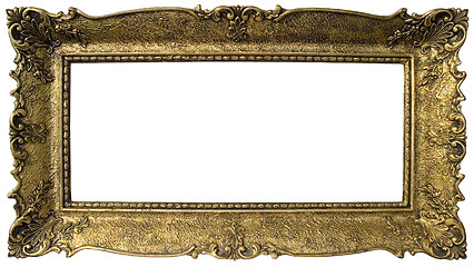 Image showing Golden frame