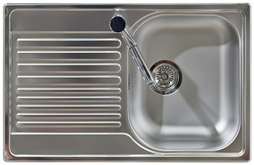 Image showing Water Tap and Sink Cutout