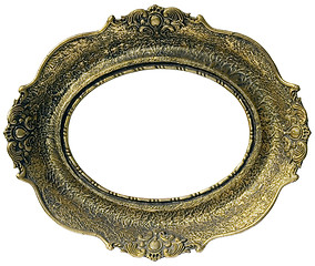 Image showing Golden frame