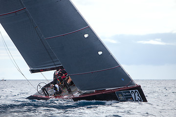 Image showing LANZAROTE, SPAIN - NOVEMBER 19: RC44 Class Association on Day 4 