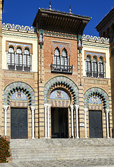 Image showing Museum of Popular Arts of Seville, Spain