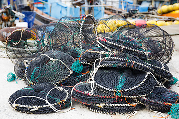 Image showing Traps for capture fisheries