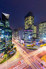 Image showing Gangnam district in Seoul